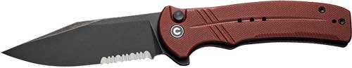 Civivi Knife Cogent 3.47" - Burgundy G10/black Stonewash - Skoutley Outdoors LLC