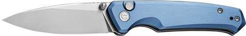 Civivi Knife Altus 2.97" Blue/ - Stonewash Button Lock - Skoutley Outdoors LLC