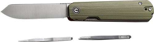 Civivi Knife Sendy 2.83" - Milled Green/red G-10 Satin - Skoutley Outdoors LLC