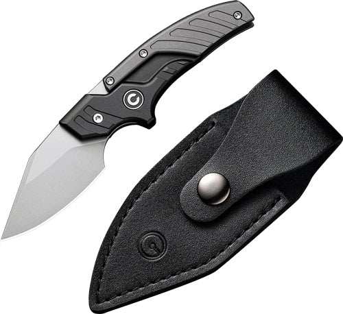 Civivi Knife Typhoeus 2.27" - Black/gray Aluminum/stonewash - Skoutley Outdoors LLC