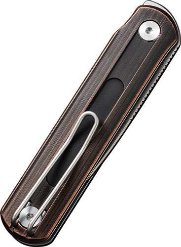 Civivi Knife Foldis 2.67" Blk - Hand Rubbed Copper/silver - Skoutley Outdoors LLC