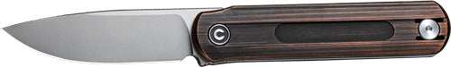 Civivi Knife Foldis 2.67" Blk - Hand Rubbed Copper/silver - Skoutley Outdoors LLC