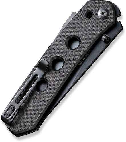 Civivi Knife Vision Fg 3.54" - Black G-10/black Nitro V Blade - Skoutley Outdoors LLC