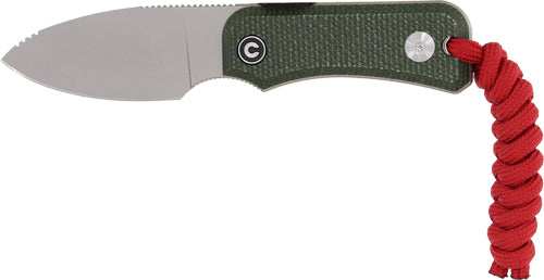 Civivi Knife Baby Banter 2.39" - Green Canvas Micarta/stonewash - Skoutley Outdoors LLC