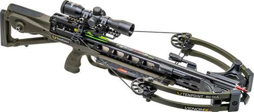 Tenpoint Xbow Venom X Acuslide - Pro View Scope 400fps Moss - Skoutley Outdoors LLC