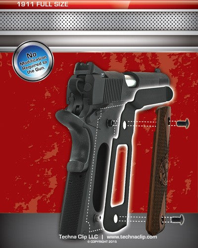 Load image into Gallery viewer, Techna Clip Handgun Retention - Clip Colt 1911&amp;commander Right
