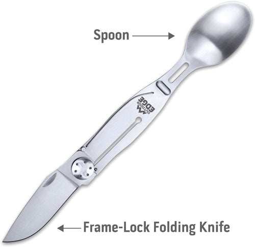 Load image into Gallery viewer, Outdoor Edge Chowpal Mealtime - Multitool W/knife &amp; Orng Pouch - Skoutley Outdoors LLC
