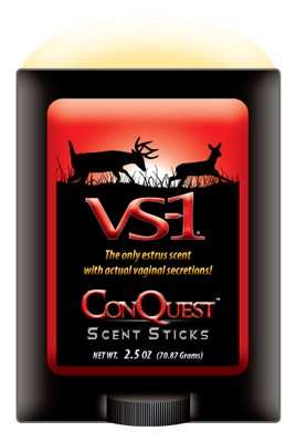Conquest Scents Deer Lure - Vs-1 Estrus 2.5oz Stick - Skoutley Outdoors LLC