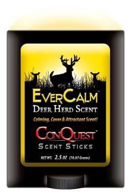 Conquest Scents Deer Lure Ever - Calm Deer Herd 2.5oz. Stick - Skoutley Outdoors LLC