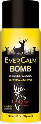 Conquest Scents Deer Lure Ever - Calm Bomb Aerosol 3.5fl Oz - Skoutley Outdoors LLC