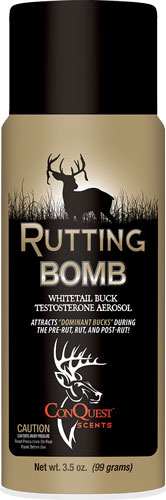 Conquest Scents Deer Lure - Rutting Buck Bomb Aero 3.5oz - Skoutley Outdoors LLC