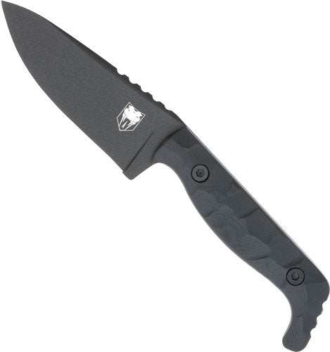 Load image into Gallery viewer, Cobratec Kingpin 4" Fixed Bld - Black D2 Steel W/kydex Sheath - Skoutley Outdoors LLC
