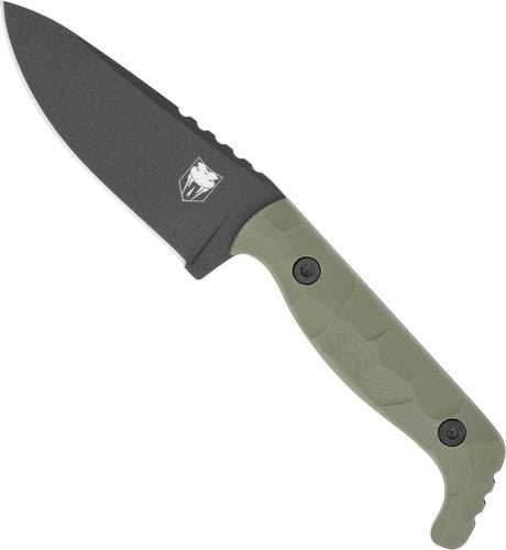 Cobratec Kingpin 4" Fixed Bld - Od Green D2 Steel W/kdx Sheath - Skoutley Outdoors LLC