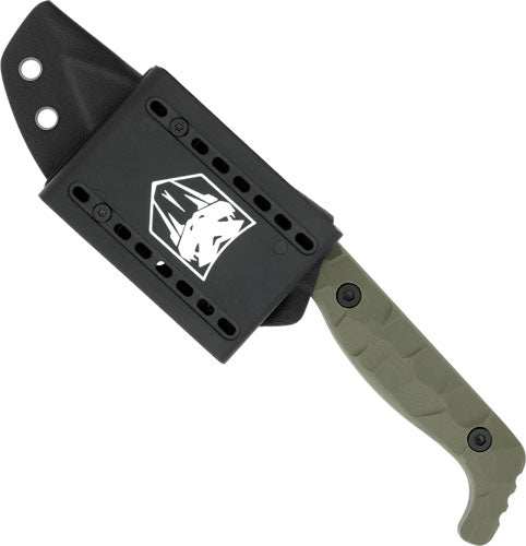 Cobratec Kingpin 4" Fixed Bld - Od Green D2 Steel W/kdx Sheath - Skoutley Outdoors LLC