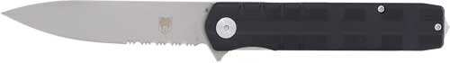Cobratec Kuzio Folder 3.12" - Black Serrated G10 D2 Blade - Skoutley Outdoors LLC