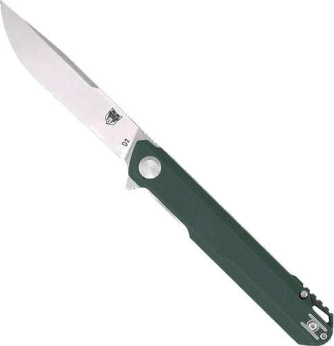 Cobratec Monarch 3.5" Folder - Green D2 Steel W/clip - Skoutley Outdoors LLC