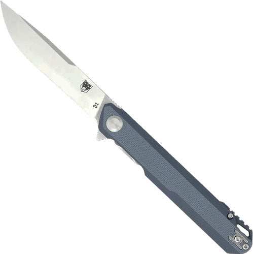 Cobratec Monarch 3.5" Folder - Grey D2 Steel W/clip - Skoutley Outdoors LLC