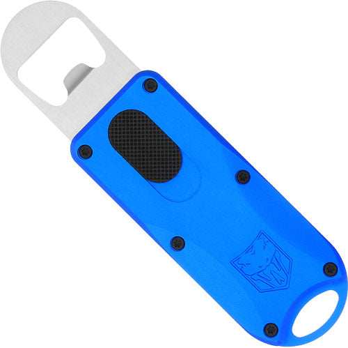 Cobratec Otf Bottle Opener - Blue 4.62" Oal W/lanyard Loop - Skoutley Outdoors LLC