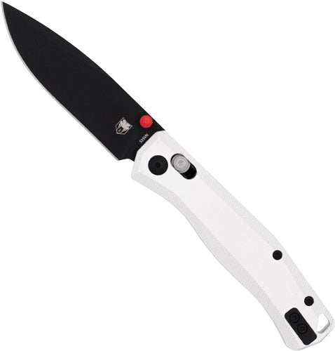 Cobratec Regent Bar Lock Fldr - 3.25" Silver/black S35vn Blade - Skoutley Outdoors LLC