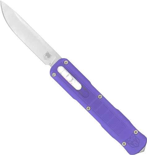 Cobratec Small Raptor Otf - Purple 2.5" Drop Point - Skoutley Outdoors LLC