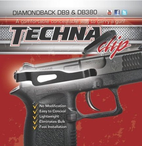 Load image into Gallery viewer, Techna Clip Handgun Retention - Clip Diamondback Db380/db9 Rs
