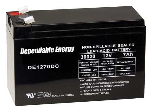 American Hunter Battery - Rechargeable 12v 7amp Tab Top - Skoutley Outdoors LLC