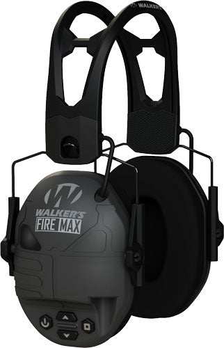 Walkers Digital Muff Firemax - Rechargeable Black - Skoutley Outdoors LLC