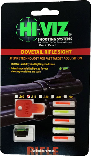 Load image into Gallery viewer, Hiviz Rifle Front Sight For - 3/8&quot; Dovetail .315&quot;
