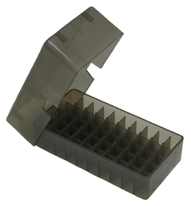 Mtm Ammo Box 44rm/45lc - 50-rounds Slip Top Style - Skoutley Outdoors LLC