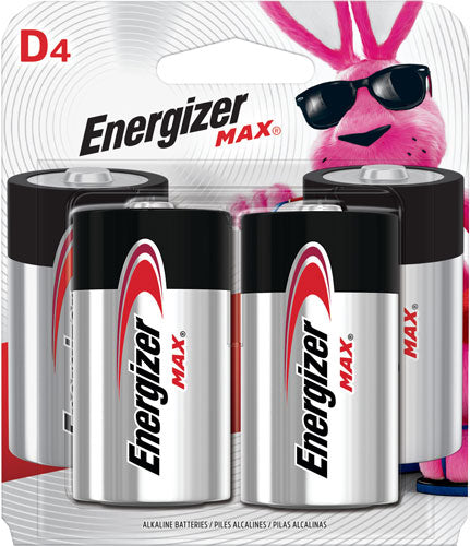 Energizer Max Batteries D - 4-pack - Skoutley Outdoors LLC