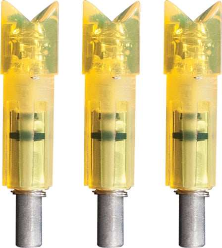 Lumenok Lighted Nock Xbow Hd - Orange Crescent Easton 3pk - Skoutley Outdoors LLC