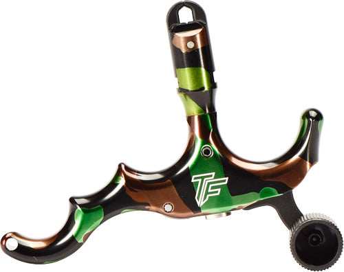 Trufire Release Edge 4-finger - Dual Jaw Thumb Button Camo - Skoutley Outdoors LLC