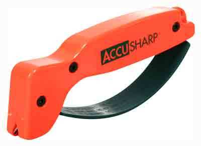 Accusharp Knife Sharpener - Blaze Orange - Skoutley Outdoors LLC