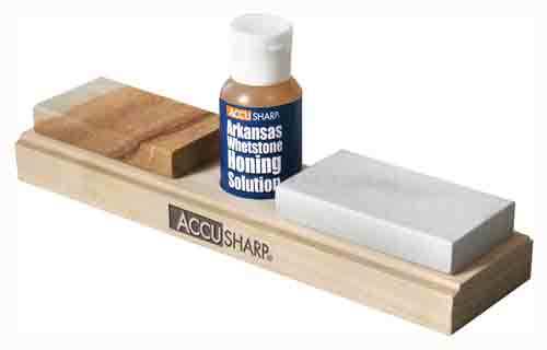 Accusharp Arkansas Whetstone - Combo Knife Sharpening Kit - Skoutley Outdoors LLC