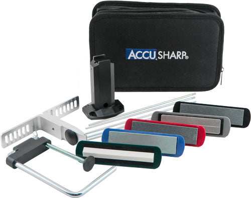 Accusharp 5-stone Precision - Knife Sharpening Kit W/case - Skoutley Outdoors LLC