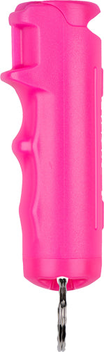 Sabre Pepper Gel With Flip Top - Pink W/ring 25 Bursts - Skoutley Outdoors LLC