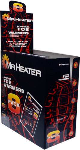 Mr.heater Toe Warmers 8 Pairs - Per Pack - Skoutley Outdoors LLC