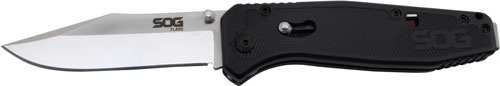 Sog Knife Flare Satin Polish - Straight Edge 3.5" Blade - Skoutley Outdoors LLC
