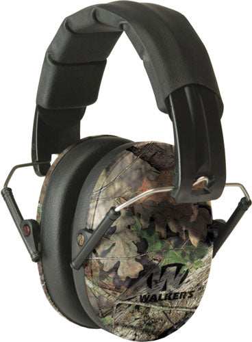 Walkers Muff Shooting Passive - Pro-low Profile 22db Mossy Oak - Skoutley Outdoors LLC