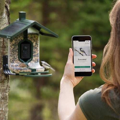 Feathersnap Scout Birdfeeder - Wi-fi Solar Powered W/ Camera - Skoutley Outdoors LLC