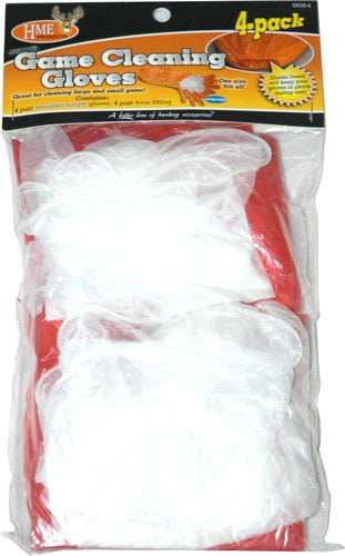 Hme Game Cleaning Glove Combo - Shoulder & Wrist W/towlette 4p - Skoutley Outdoors LLC