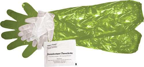 Hme Game Cleaning Glove Combo - Shoulder & Wrist W/towlette - Skoutley Outdoors LLC