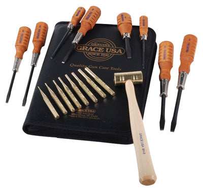 Grace Usa Gun Care Tool Kit - Set Of 17 Tools! - Skoutley Outdoors LLC