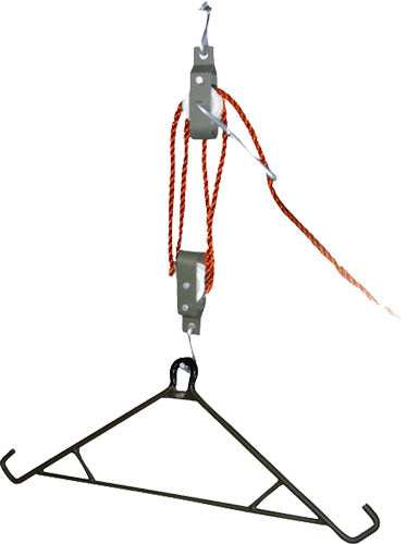 Hme Skinning Gambrel & Hoist - 4:1 Ratio 3/8" 500lbs - Skoutley Outdoors LLC