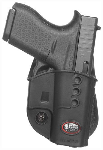 Load image into Gallery viewer, Fobus Holster E2 Vertec Paddle - For Glock 42
