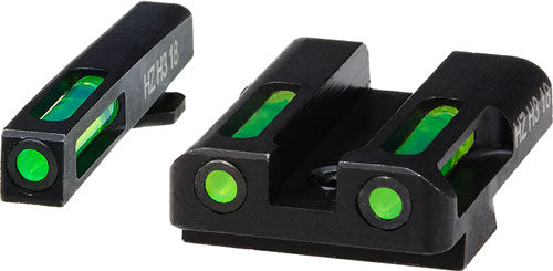 Hiviz Litewave H3 Tritium Lite - Pipe Set For Glock 10mm/45gap!