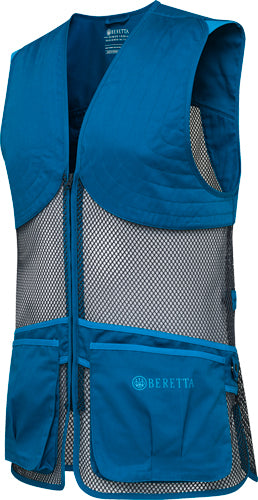 Beretta Men's Full Mesh Vest - X-large Blue Twilight - Skoutley Outdoors LLC