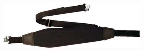 Grovtec Premium Padded Sling - 48"x1" Nylon Black W/swivels - Skoutley Outdoors LLC