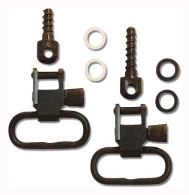 Grovtec Swivel Set With Two - Wood Screw & Spacers Black - Skoutley Outdoors LLC