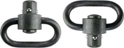 Grovtec Hd Push Button Swivels - Black 1 1/4" 2-pack - Skoutley Outdoors LLC